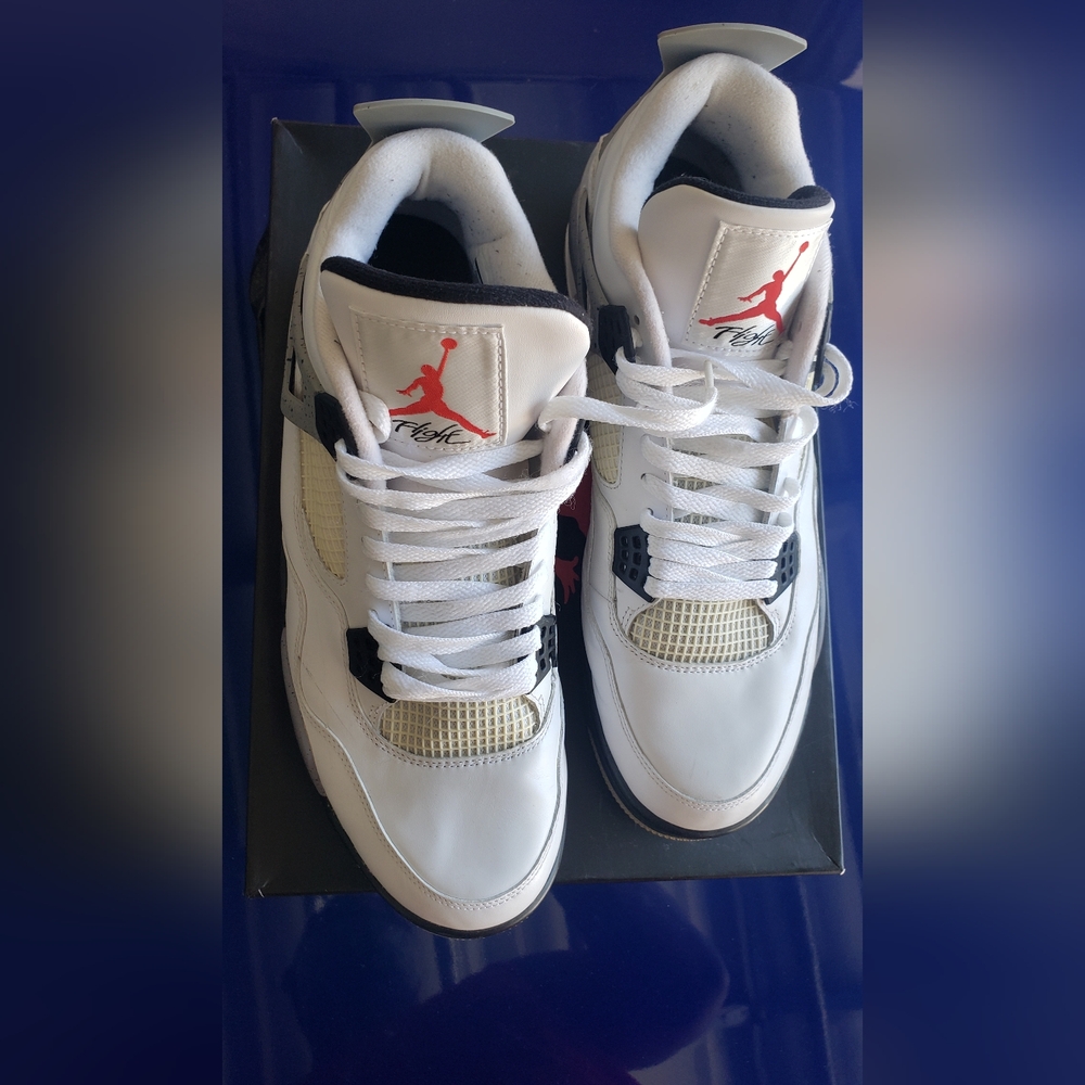 Retro Jordan Cement 4 with original box